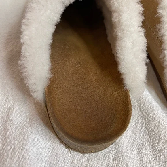 Jenni Kayne Shearling Lined Moc Clog 8 - Picture 5 of 9